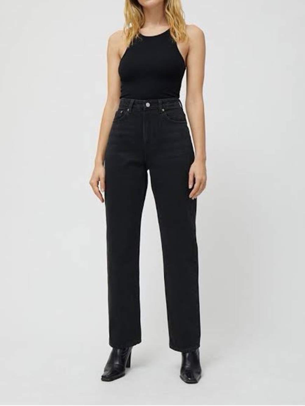 Weekday Voyage Jeans W27 L28 in Black